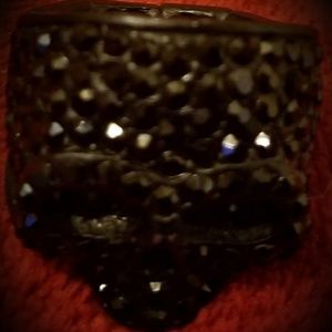 SKULL-RING,BLK,Women/Men